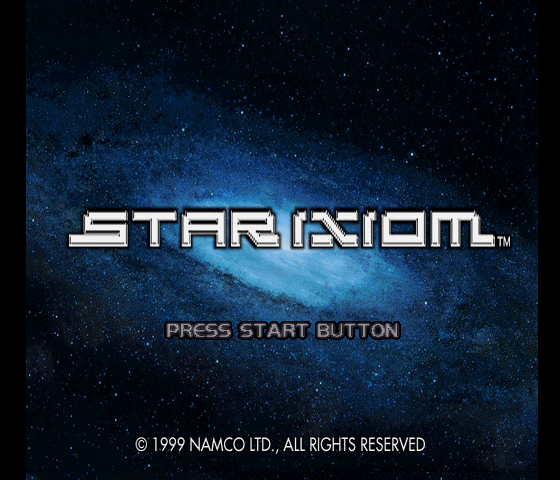 Star Ixiom Title Screen